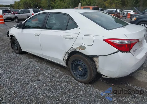 2015 Toyota Corolla Le from USA, damaged, VIN 5YFBURHE3FP270646